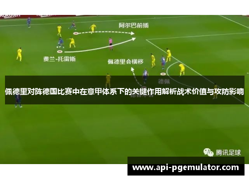 佩德里对阵德国比赛中在意甲体系下的关键作用解析战术价值与攻防影响